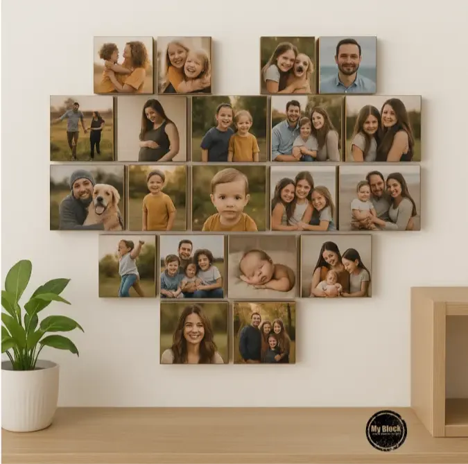 לב בלוקים 20 תמונות 15*15