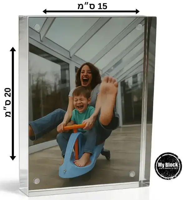 בלוק אקרילי 20*15